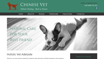 Holistic Vet Adelaide Website Design